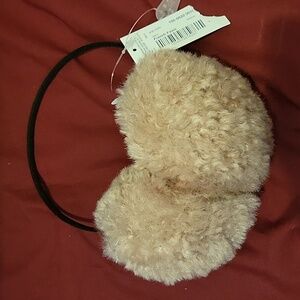 Fuzzy ear muffs